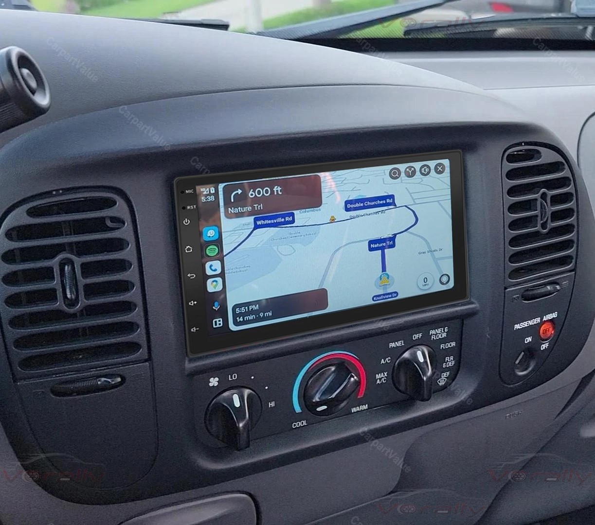7″ For 1997-2004 Ford F150 Apple Carplay Stereo Radio Android 15 Navi GPS Player
