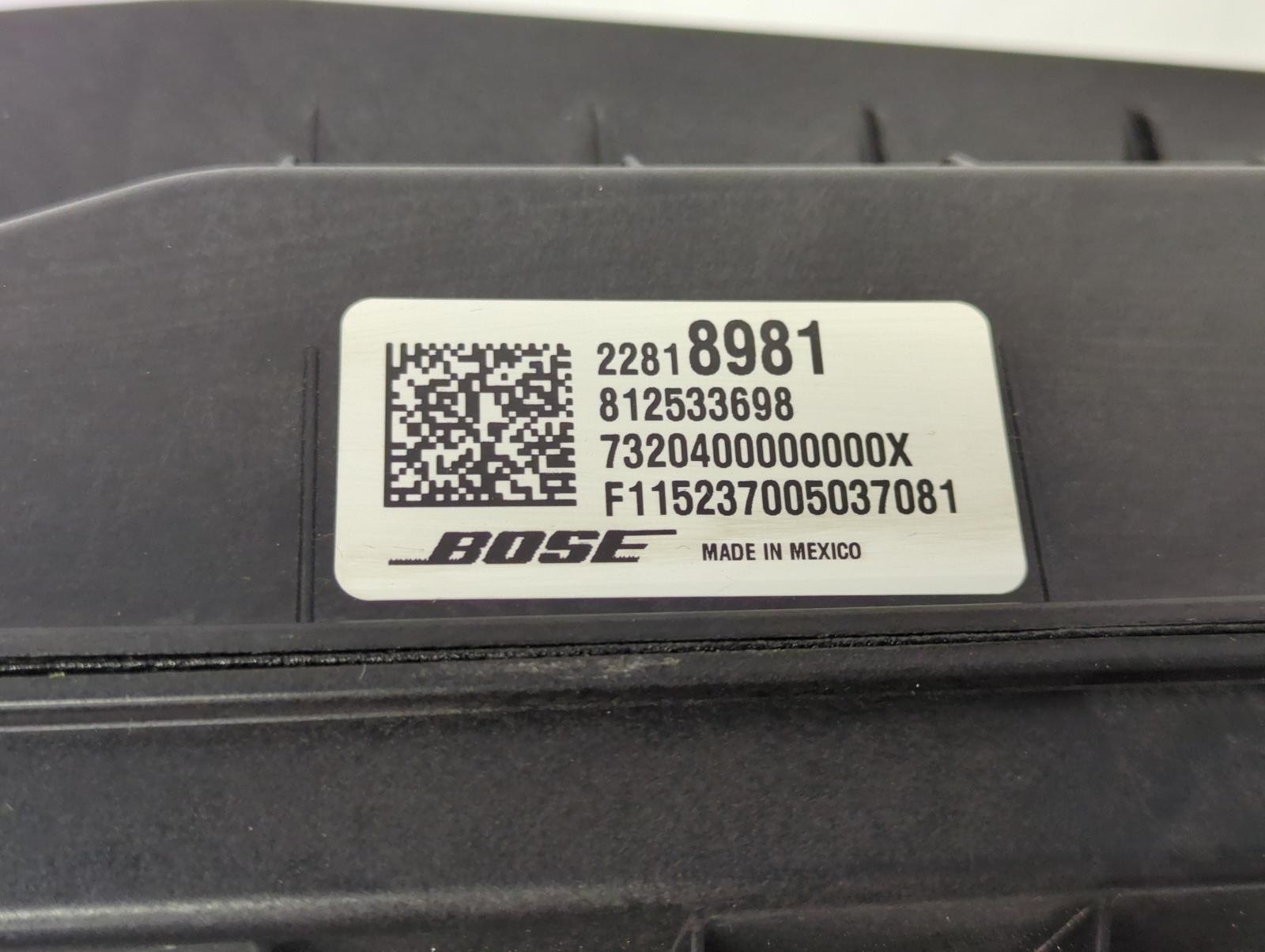 ’16-’17 GMC YUKON XL 1500 Bose subwoofer assembly OEM 1 Year Warranty!