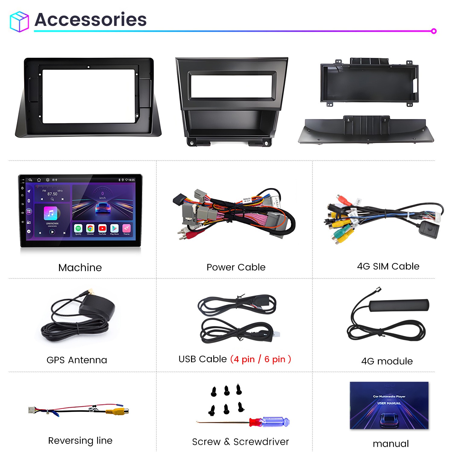 For Honda Accord 2008-12 Android15 8Core 6+128G Carplay Car Stereo Radio GPS Nav
