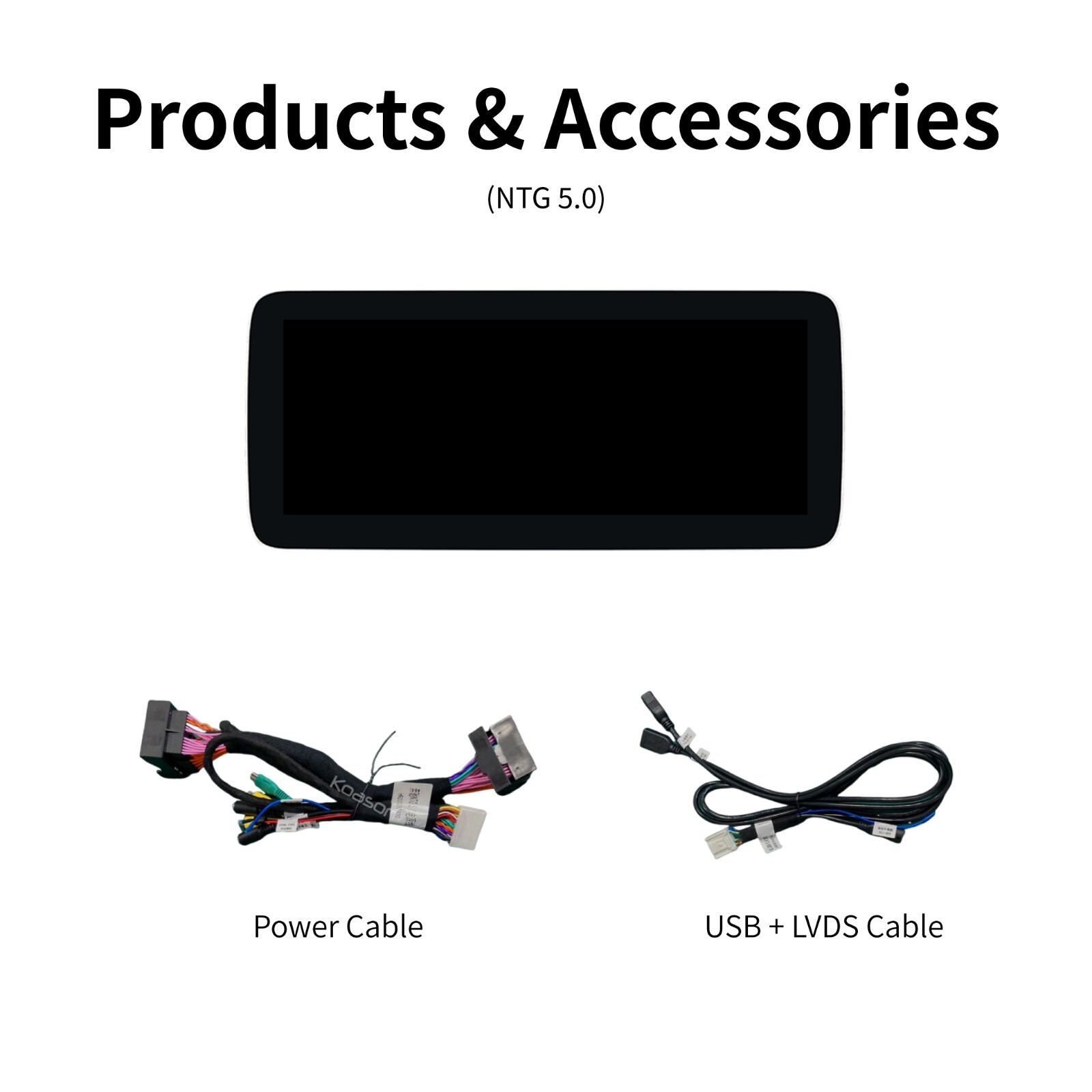 12.3” TouchScreen Carplay Android Auto For Mercedes C W205 GLC X253 V W639 X