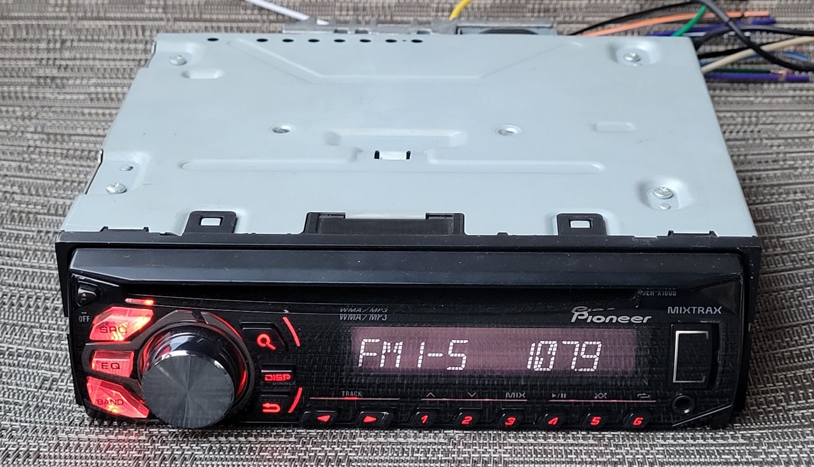 Pioneer DEH-X16UB AM FM CD MP3/WMA Radio Receiver USB Port & AUX Input
