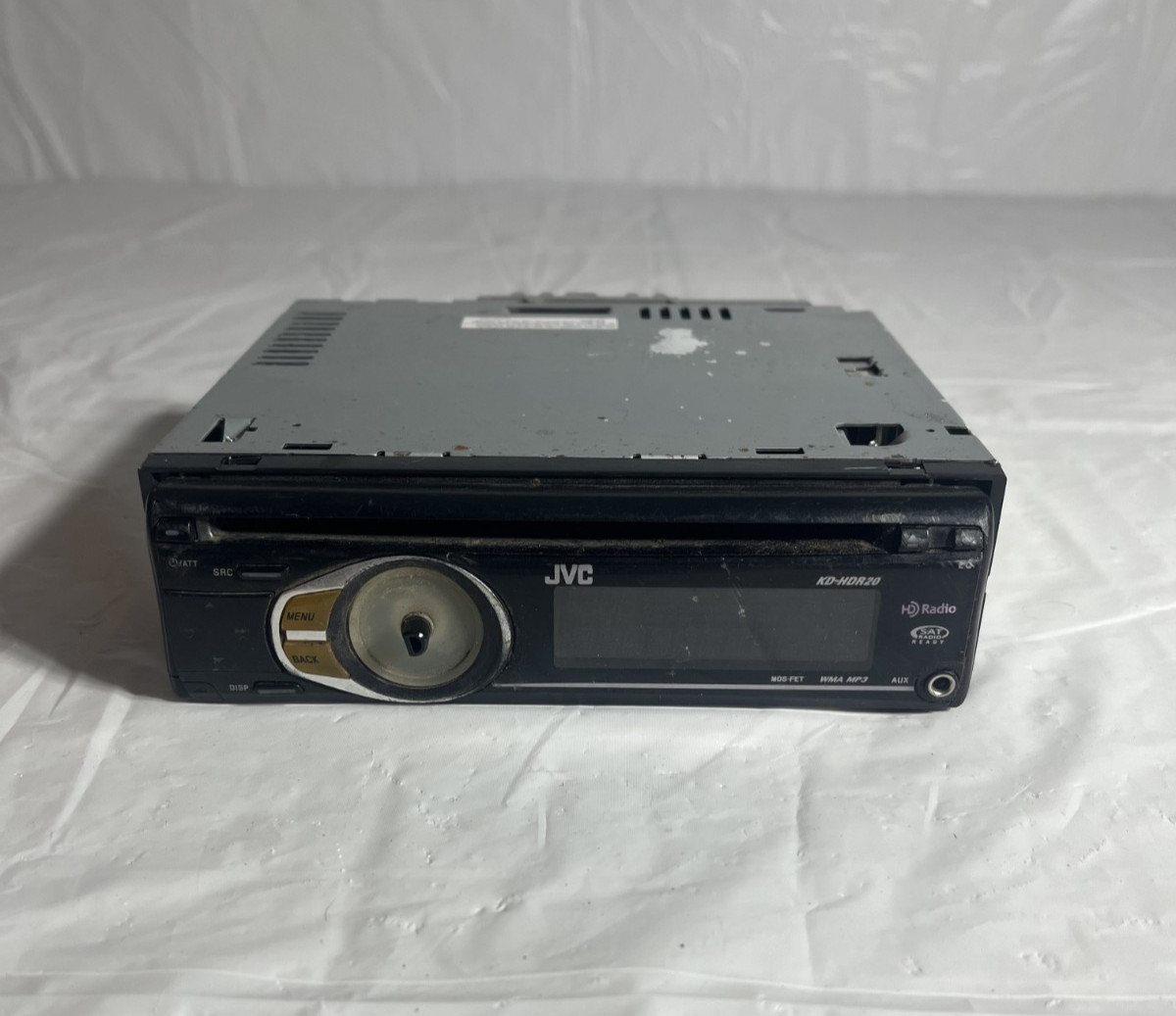 JVC KD-A305 FM Car Stereo CD/wma/mp3 Player Front Aux. Input HD/Sat For Parts