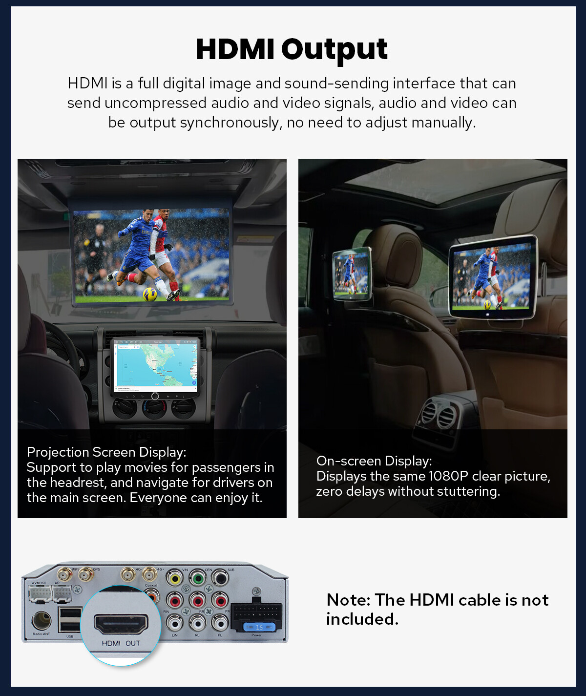 JOYING 10.1 Inch Android 13 Single Din Car Stereo with Physical Volume Knob FM