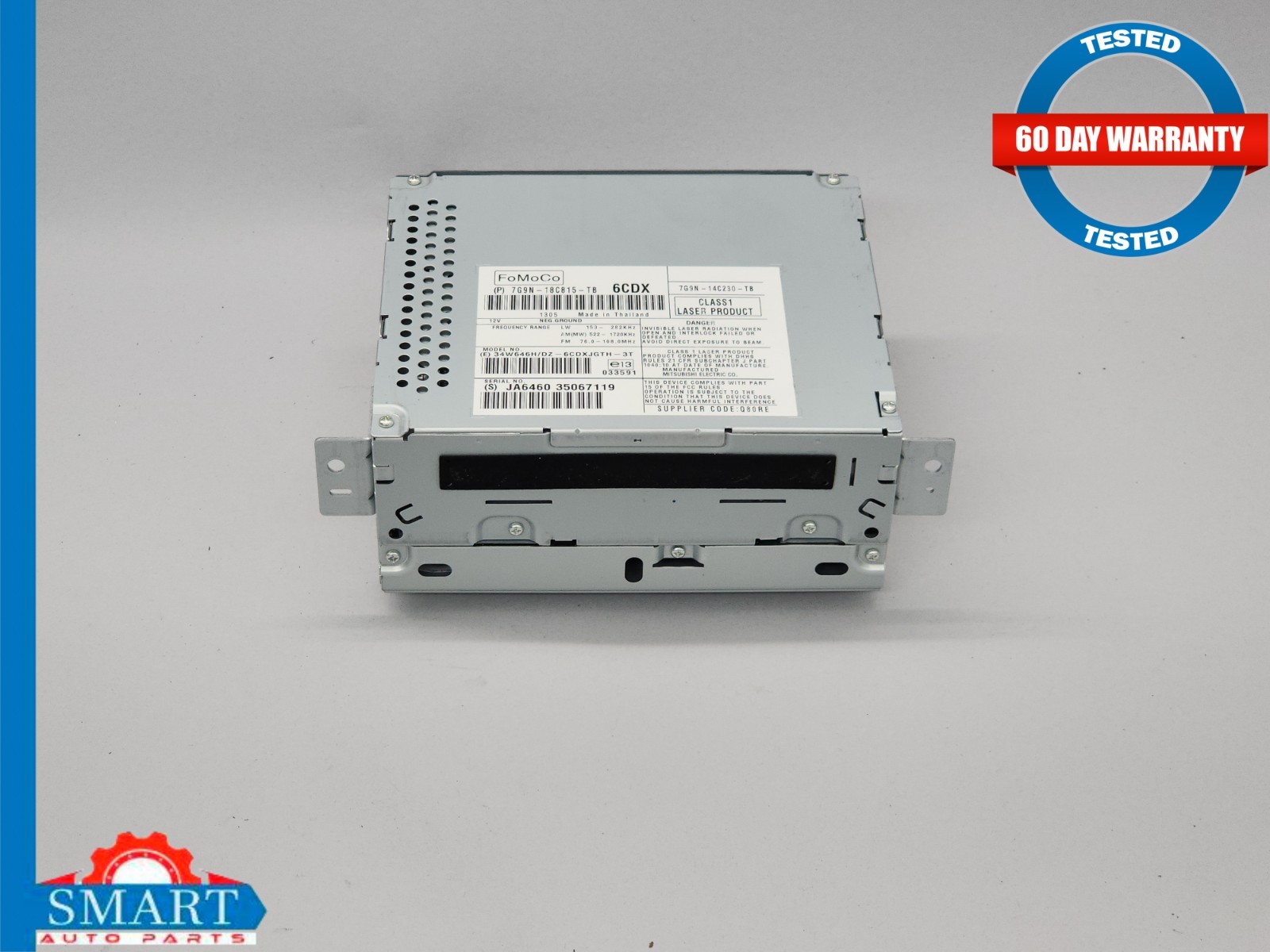 Jaguar XK X150 Convertible Front Dashboard AM FM CD Radio Receiver 49k 07-15 OEM
