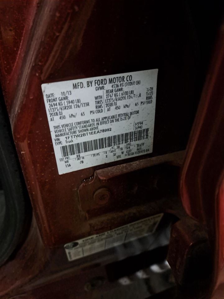 2014 F250sd Stereo Radio Receiver Sku#4455666