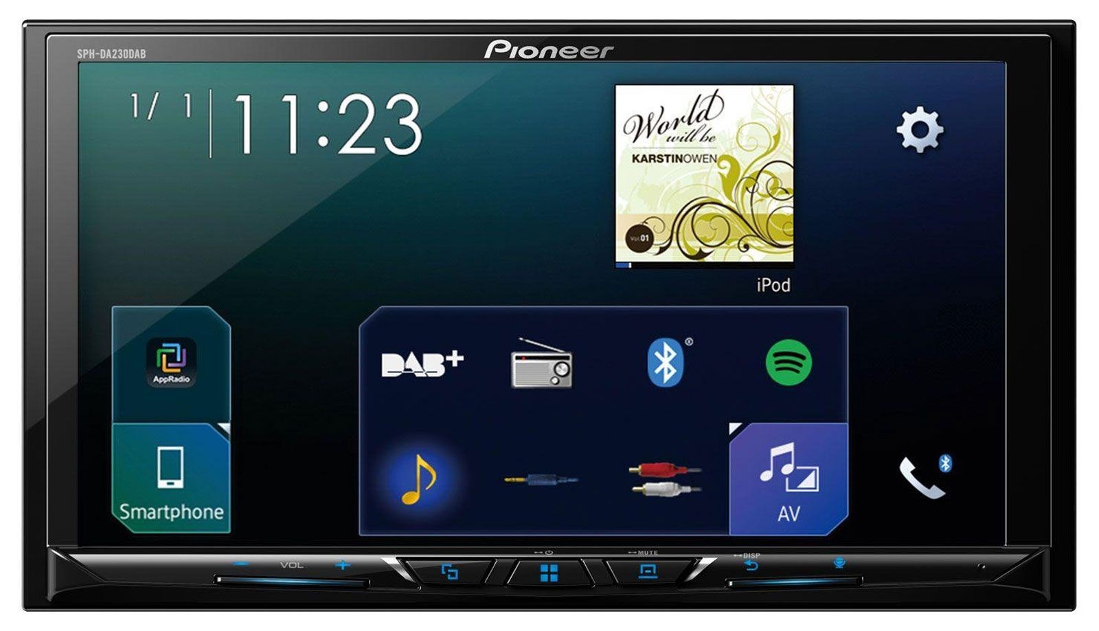 Pioneer SPH-DA230DAB Double Din MP3 Car Stereo Touchscreen DAB Bluetooth USB CarP