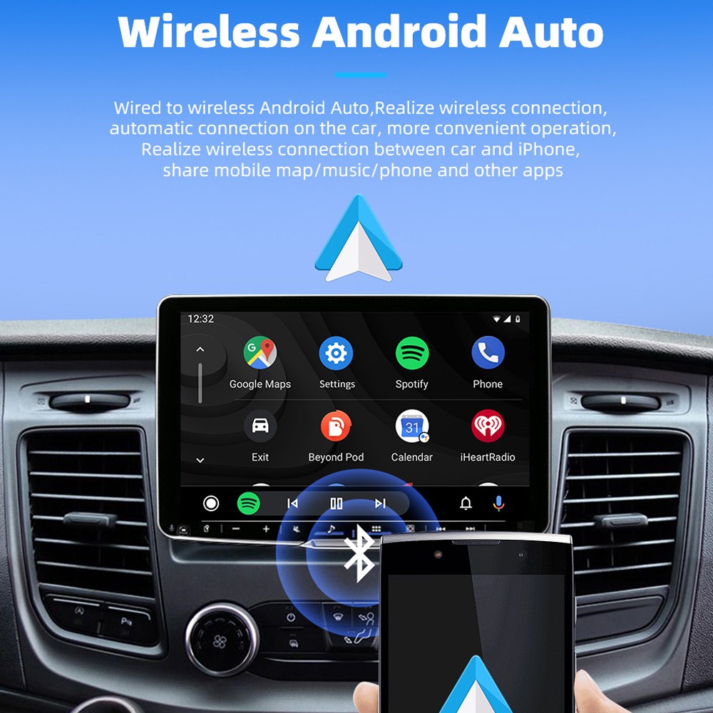 2026 USB Wireless CarPlay Adapter For iPhone Apple Wireless Dongle Plug ＆ Play