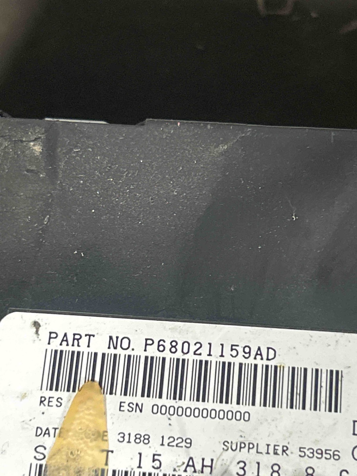 Fits 2008-2010 Dodge Charger Receiver OEM:68021161AD