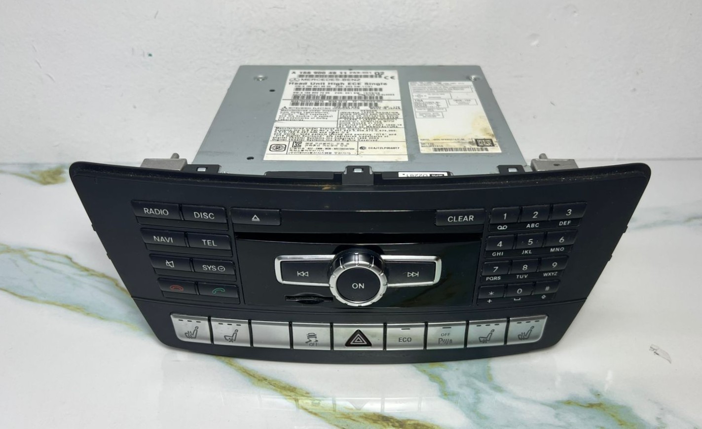 12-16 Mercedes-Benz W166 ML GLE Radio Audio Head Unit CD Player A166 9004911 OEM