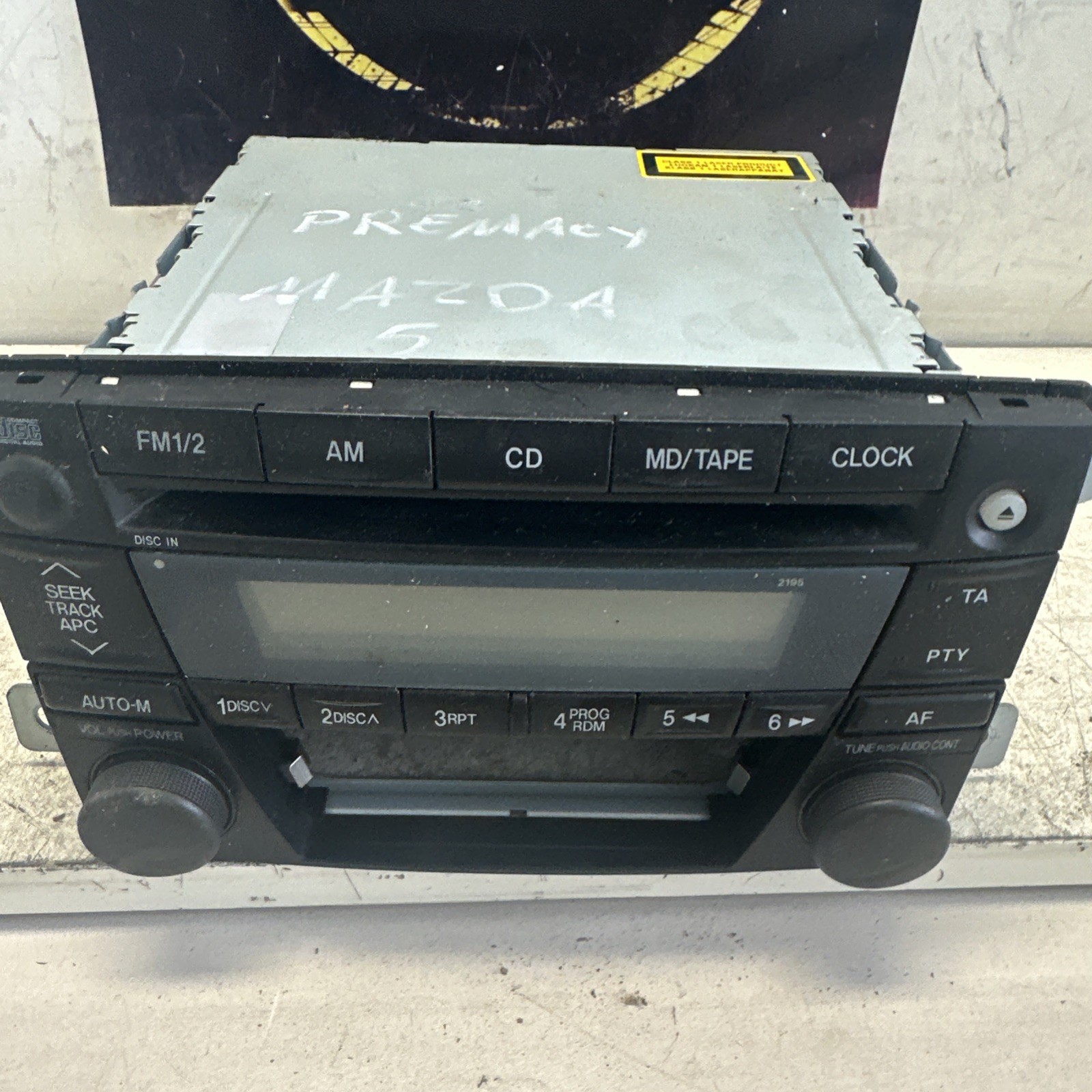 Mazda Premacy CP Car Stereo Multifunction Radio Audio System CB81669S0A 0077875