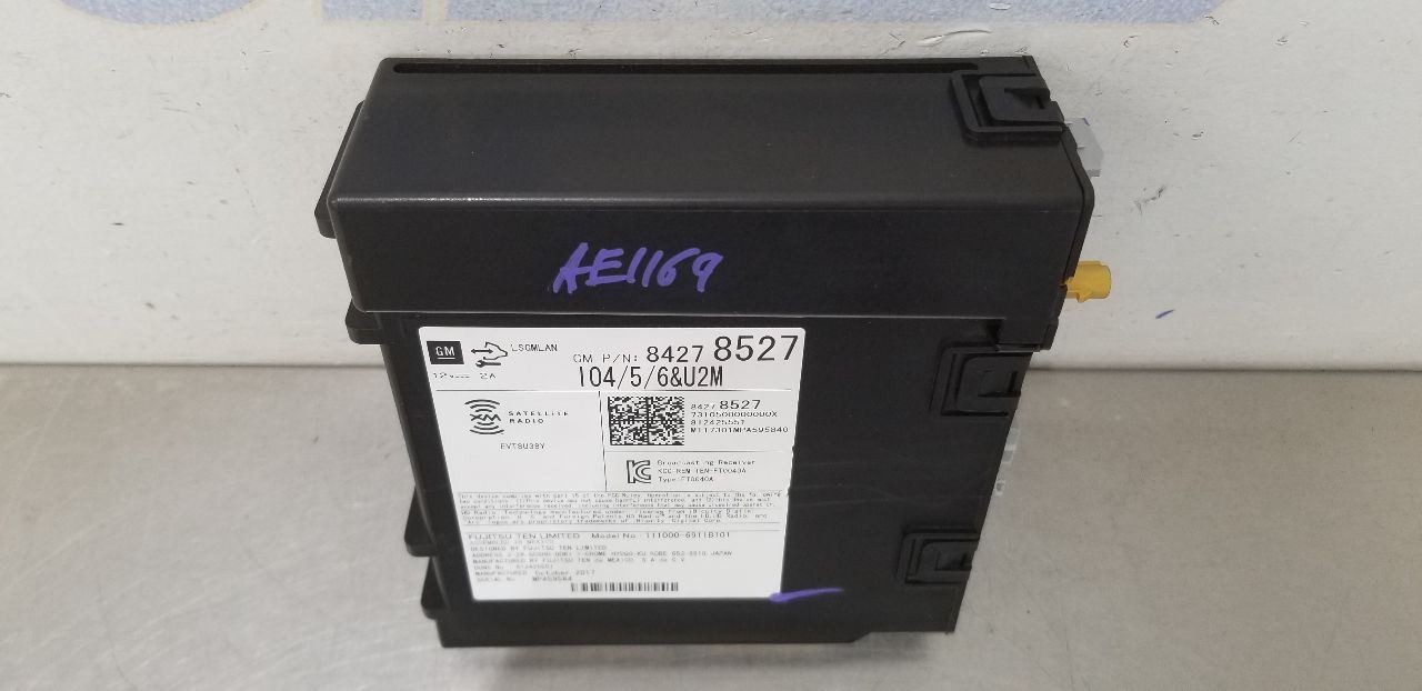 18 GMC SIERRA DENALI 1500 RADIO AUDIO RECEIVER 84278527
