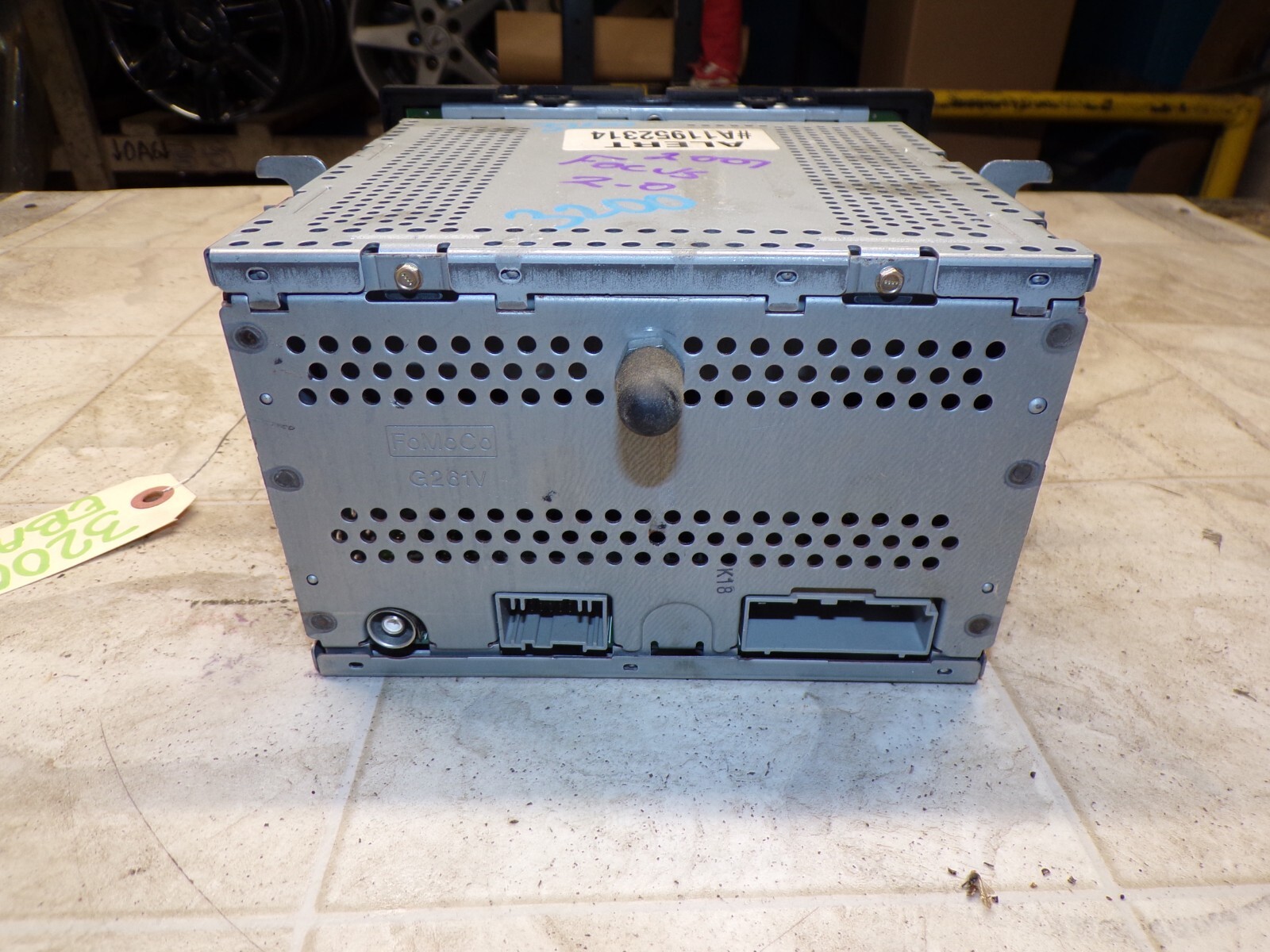 07 2007 FORD FOCUS NOT RS RADIO RECEIVER AM-FM-CD-MP3 SINGLE DISC PLAYER