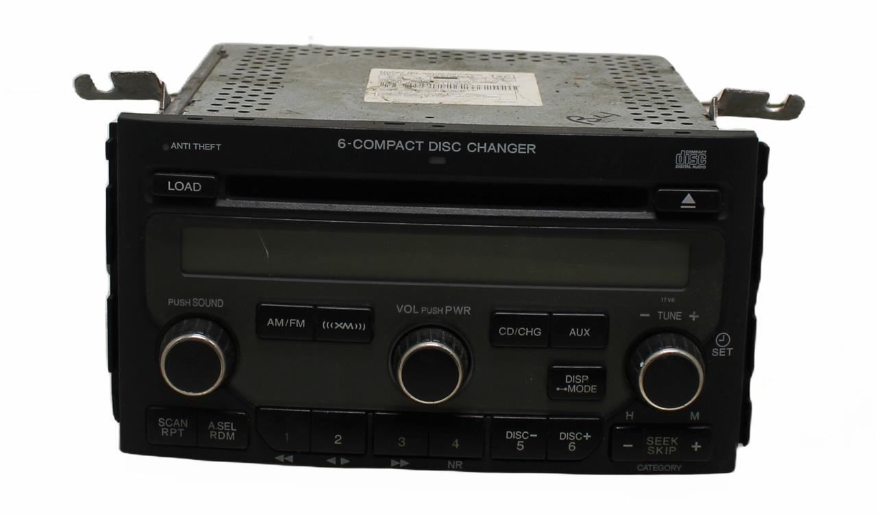2006-2008 Honda Pilot Radio Receiver AM FM6CD EX-L Leather OEM 1577387