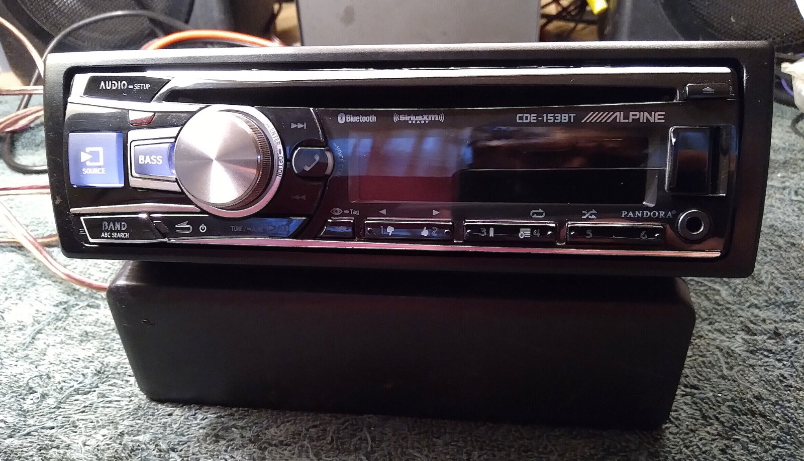 Alpine CDE-153BT, CD/MP3/USB, Bluetooth, Stereo Receiver