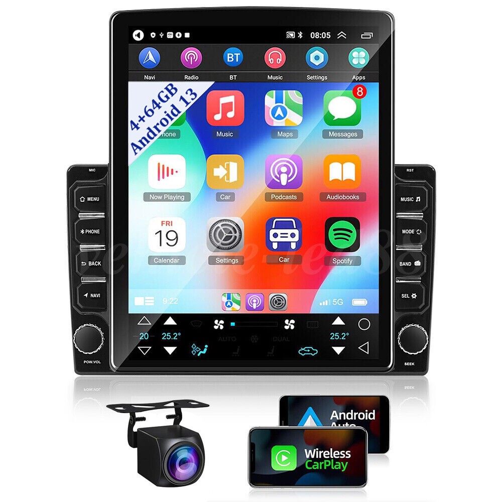 For Chevrolet Corvette 2005-2013 Car Radio Stereo GPS Navi BT Carplay Android 15