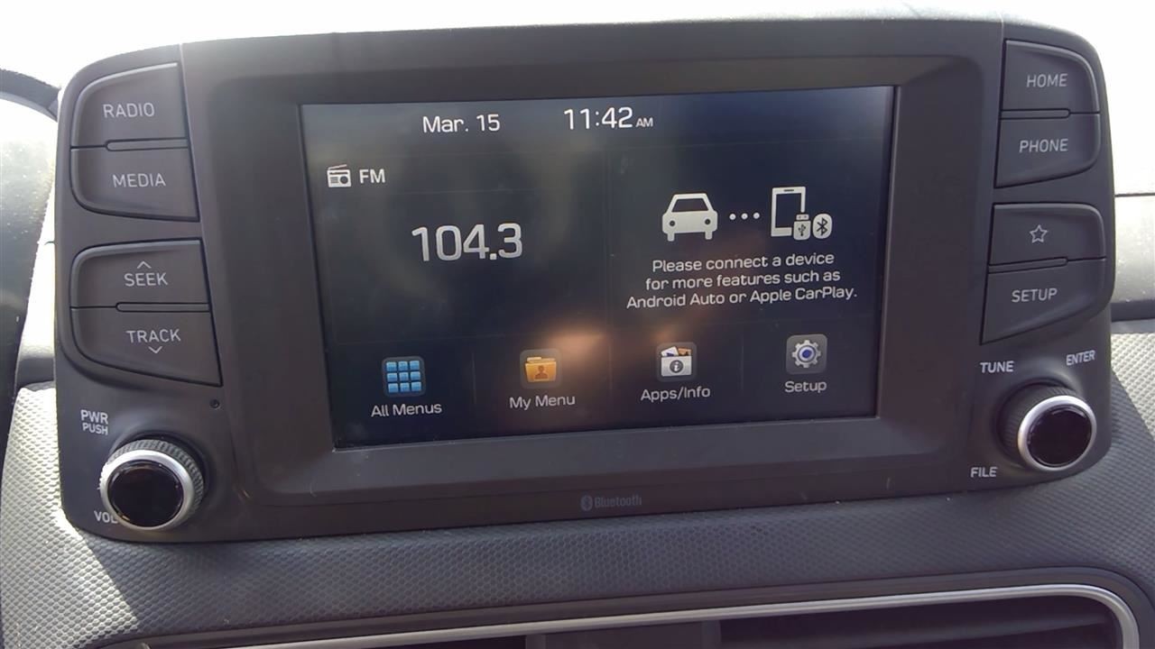 Audio Equipment Radio Display And Receiver US Market Fits 18-21 KONA 340563
