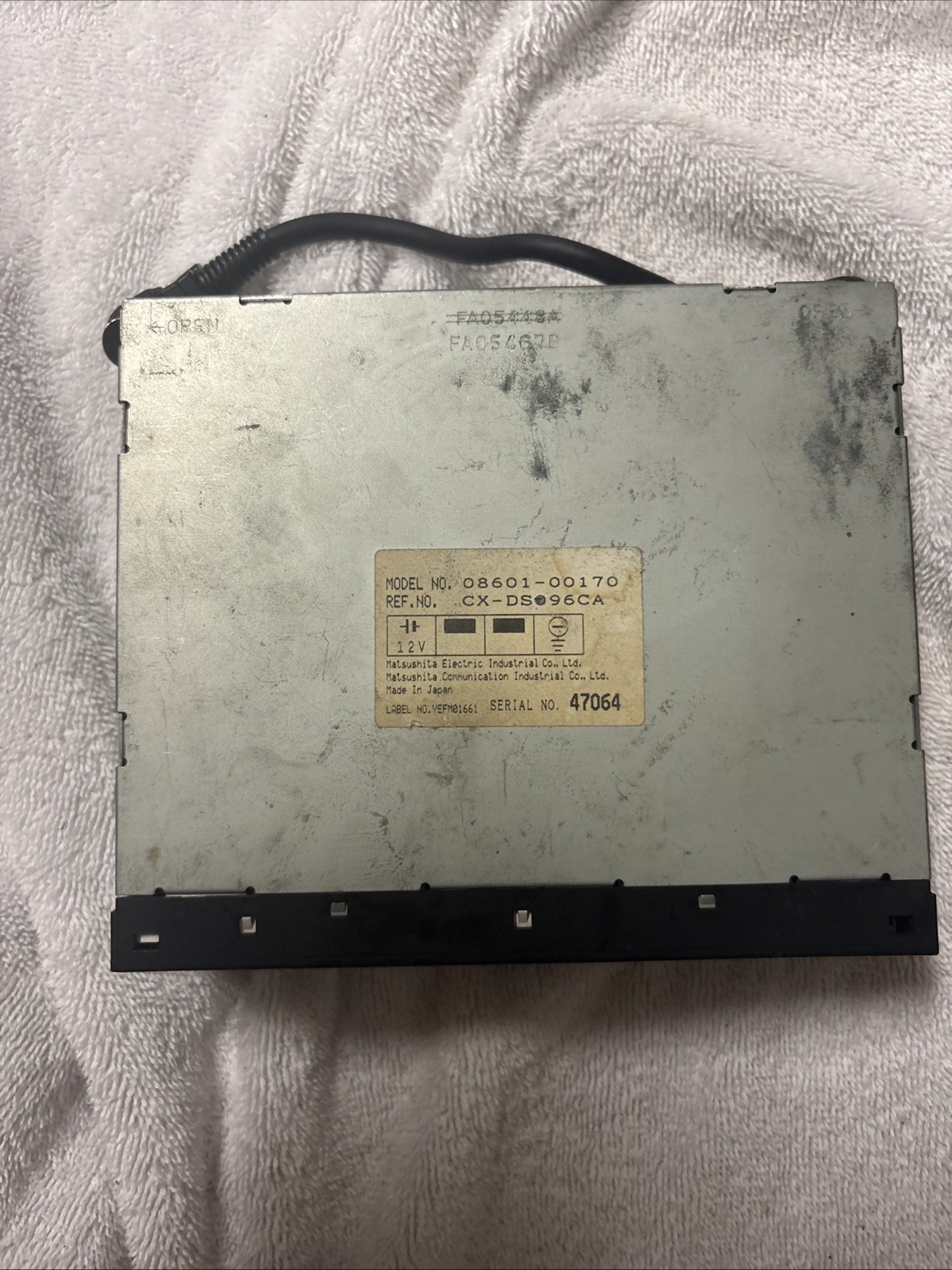 Rare Toyota MR2 SW20 Genuine CD Player 86270-20050 1DIN