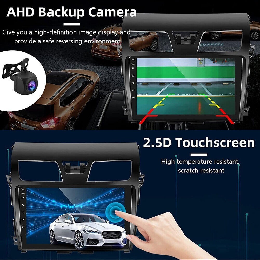 For 2013-2018 Nissan Teana CarPlay Android 13 Car Radio Stereo 4+64G 9in WiFi