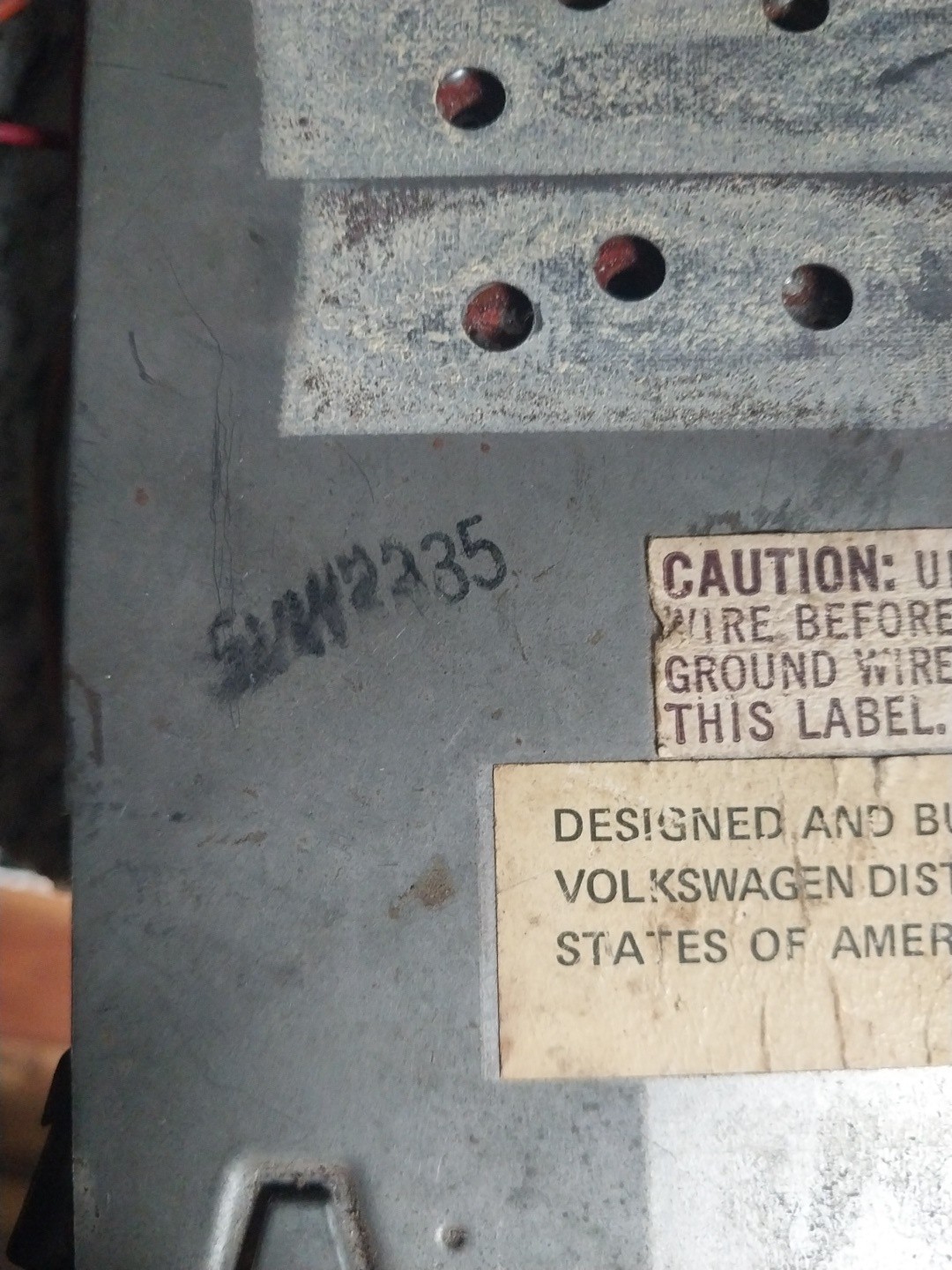 SAPPHIRE XXV VINTAGE 1973-1976 VOLKSWAGEN RADIO
