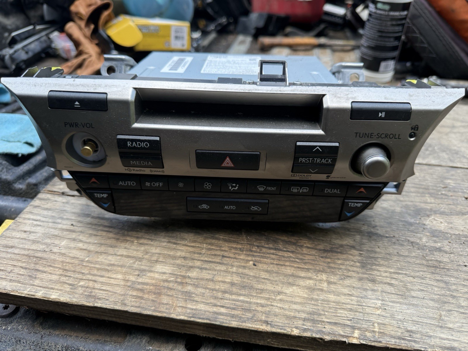 2014 LEXUS ES300h ES350 AM FM Radio Receiver 86130-33450 ID:100362 OEM