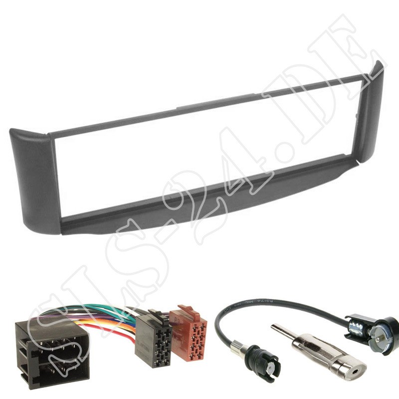 Ampire CPR60 Radio DAB + Smartphone with installation kit for Smart ForTwo (BR 450)
