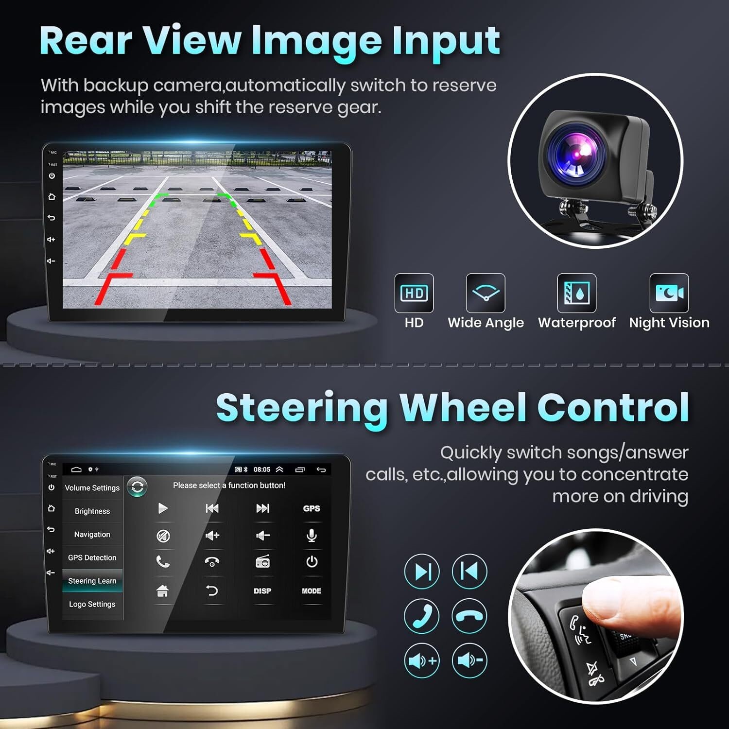 Car Radio Stereo Carplay For 2012-2016 Honda CR-V 2+32G 10in 4+64G Media