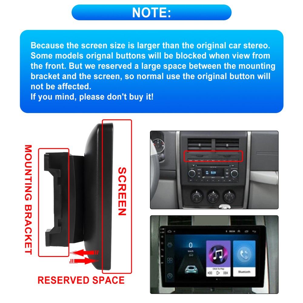 10″ Carplay For Dodge RAM 1500 2500 2009-2012 Android15 Car Radio GPS Stereo Cam