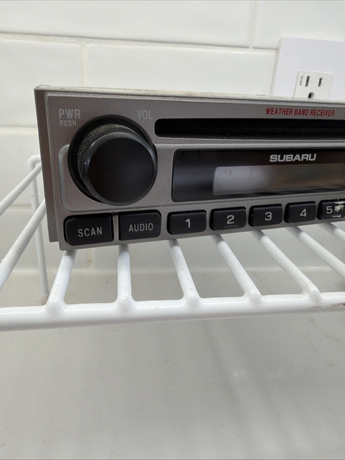 OE Original Subaru Radio Stereo CD WeatherBand 86201SA021 **FAST SHIPPING**