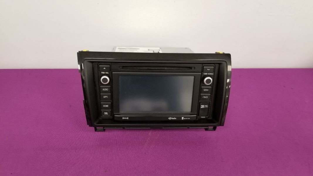 17 TOYOTA SEQUOIA JBL RADIO AUDIO RECEIVER HEAD UNIT DISPLAY 86100-0C241