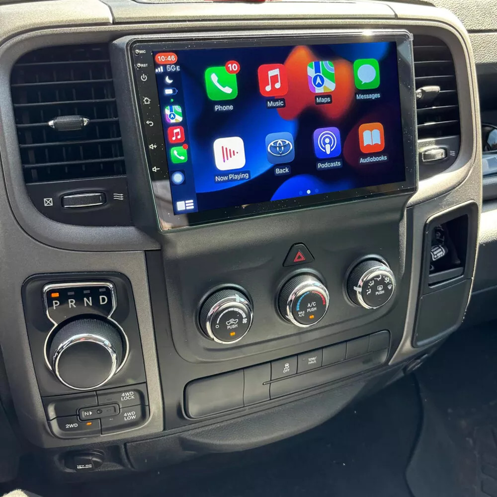 ANDROID 15.0 CARPLAY FOR 2014-2018 DODGE RAM 1500 2500 3500 CAR STEREO RADIO GPS