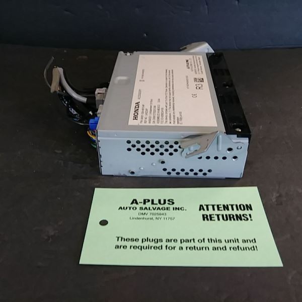 2023 – 2024 HONDA ACCORD OEM RADIO RECEIVER ID 8A501-30A-AB10-M1