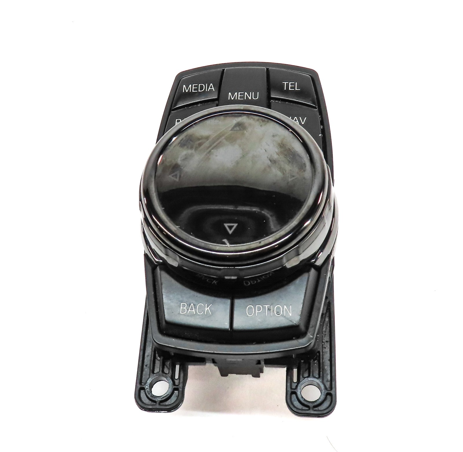 14-16 BMW 550i 750i F01 F10 CENTER CONSOLE iDRIVE MEDIA CONTROL KNOB (CERAMIC)