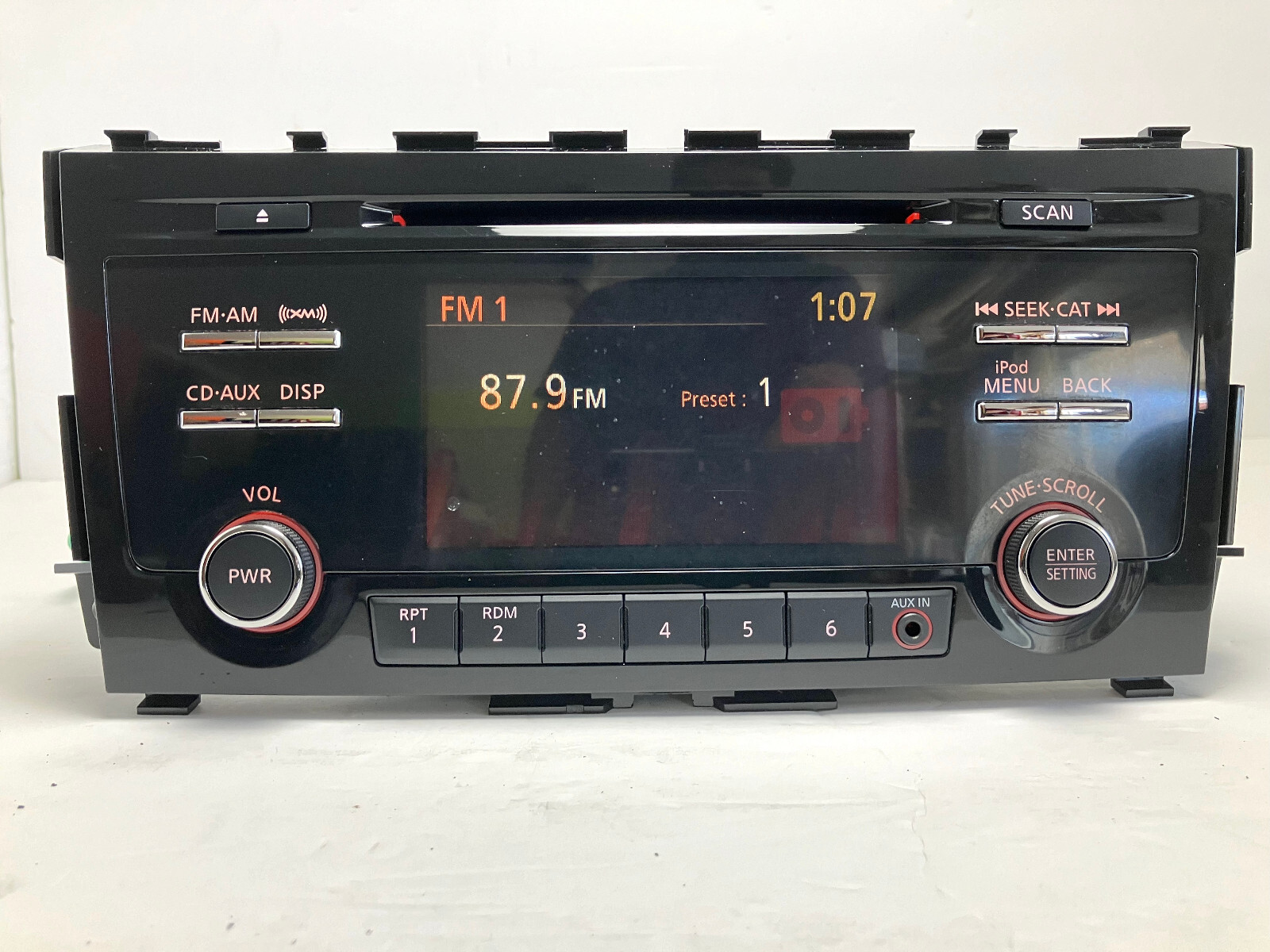 Nissan Altima 2013 player CD MP3 XM AUX USB iPod Reg. none-BOSE sound TESTED