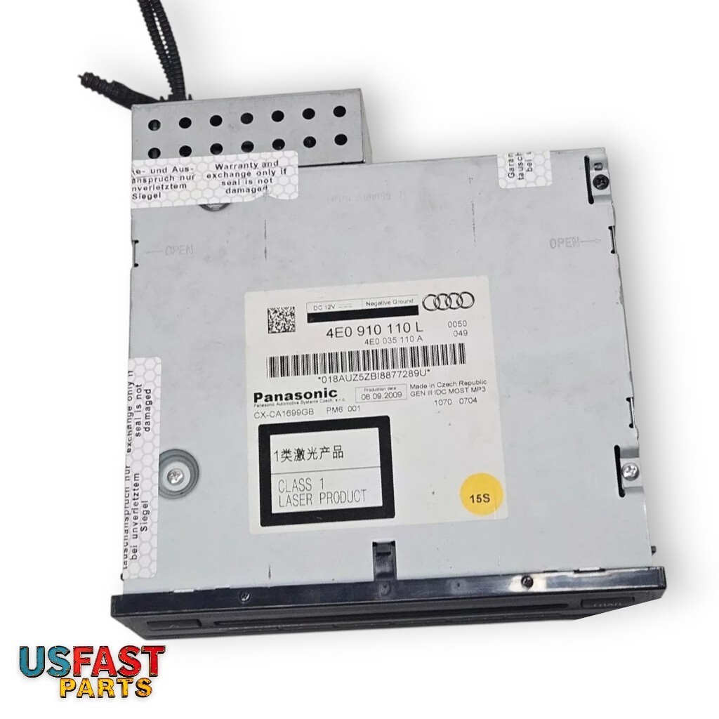 2007–2011 Audi Q7 Radio CD Changer Control Unit – OEM 4E0910110L