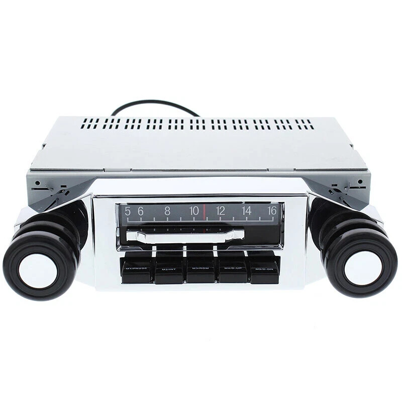 Custom Autosound 1967-72 Chevy Truck Slidebar Car Stereo with Bluetooth