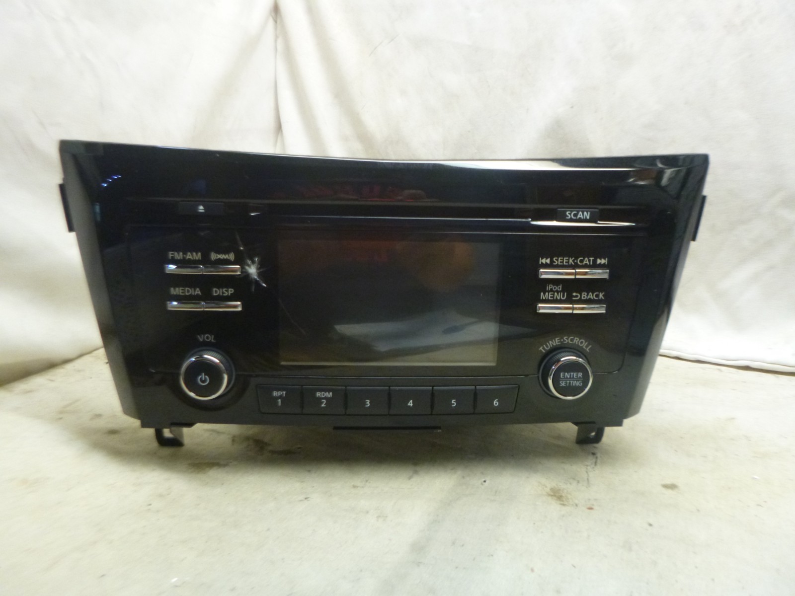 17 18 19 Nissan Rogue XM Radio Cd Mp3 Player 28185-6FL0A ENU14