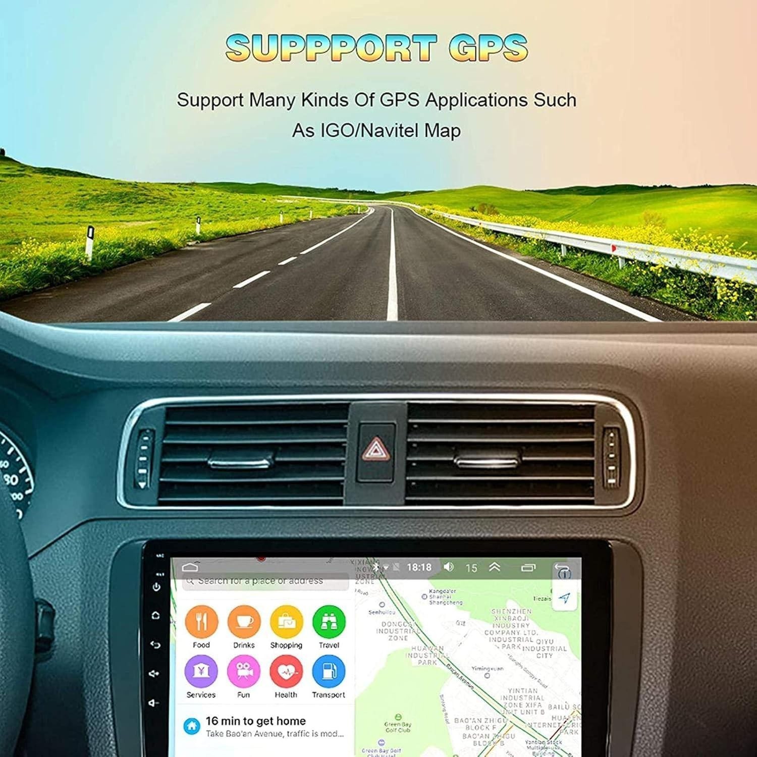CAMECHO CarPlay Android Car Radio 9 inch for Mercedes Benz SLK R171 2004-2011