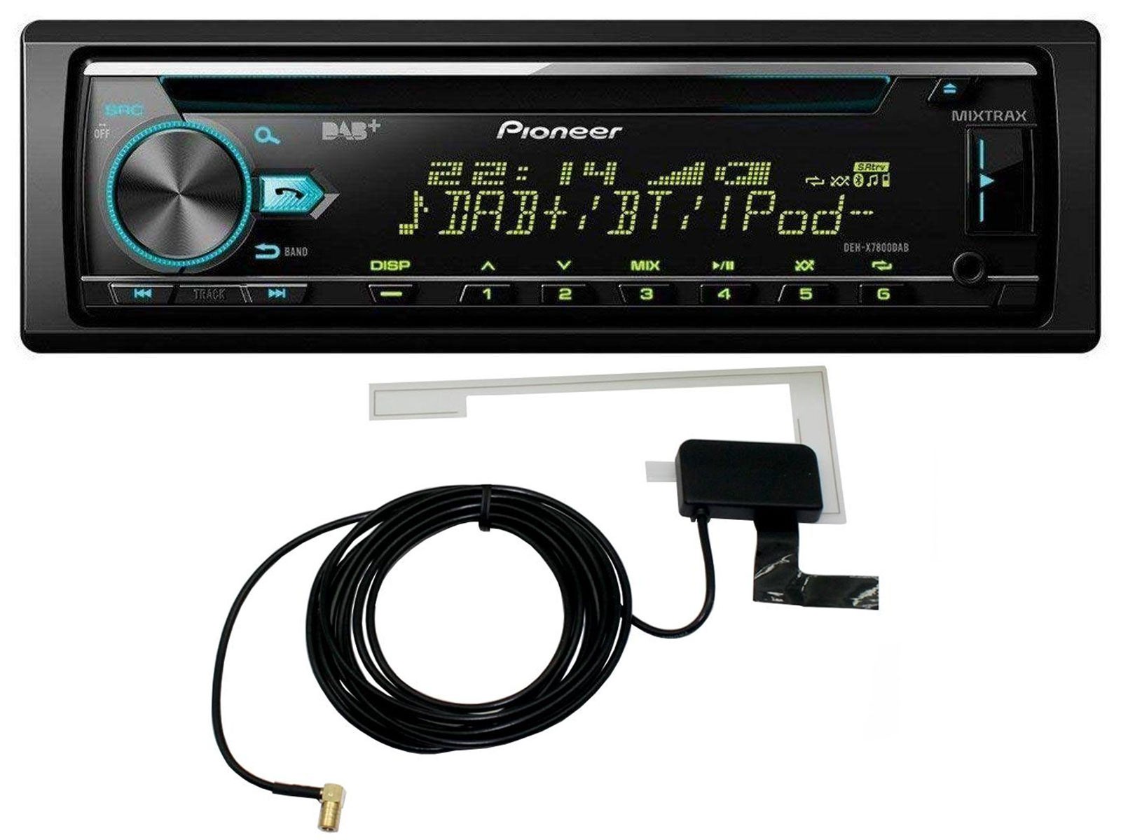Pioneer MP3 AUX CD USB DAB Car Stereo for Lancia Y from 12 Gloss Black