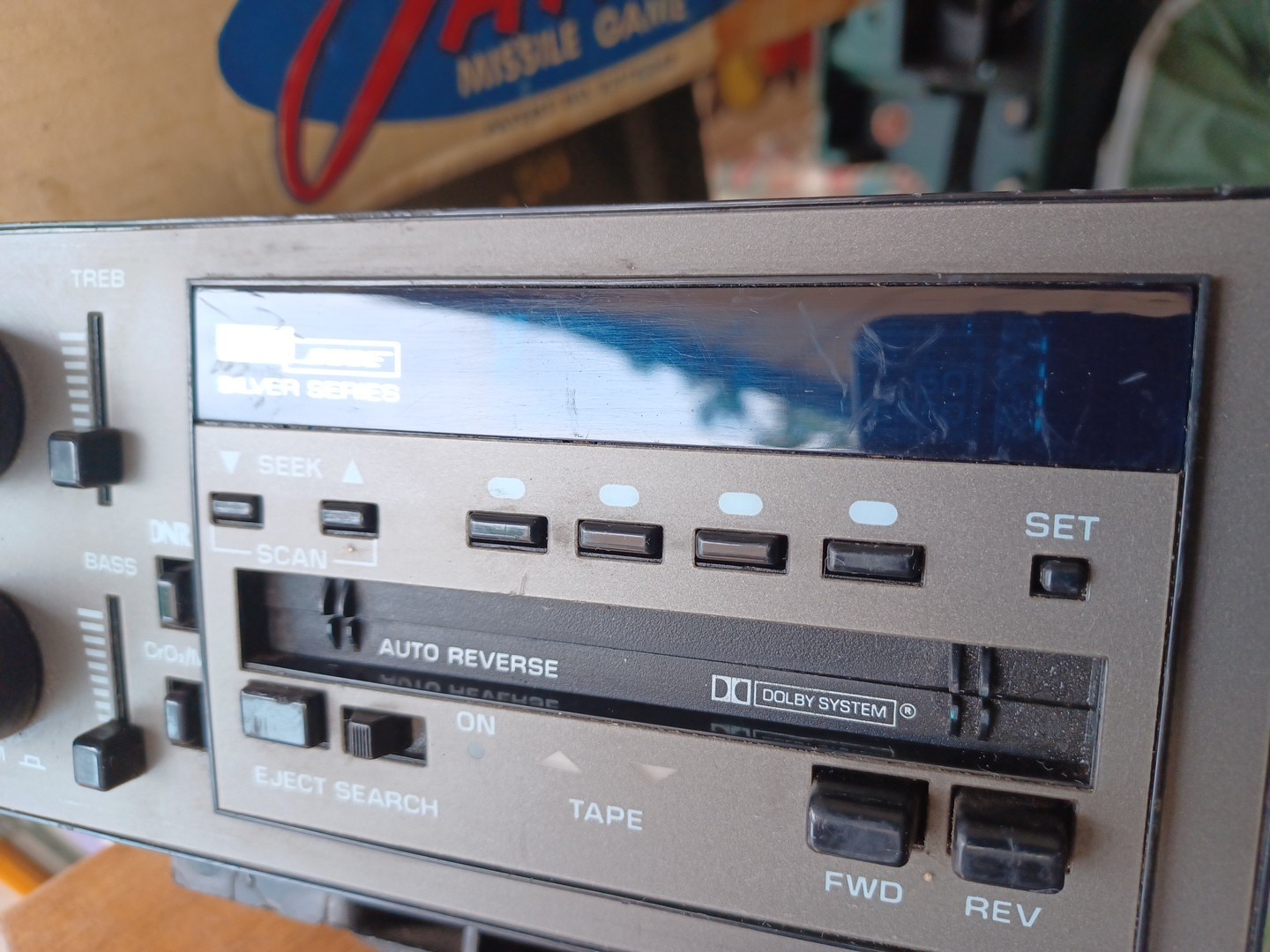 Chevrolet GM Delco BOSE Silver Series Cassette OEM 16080121 Untested