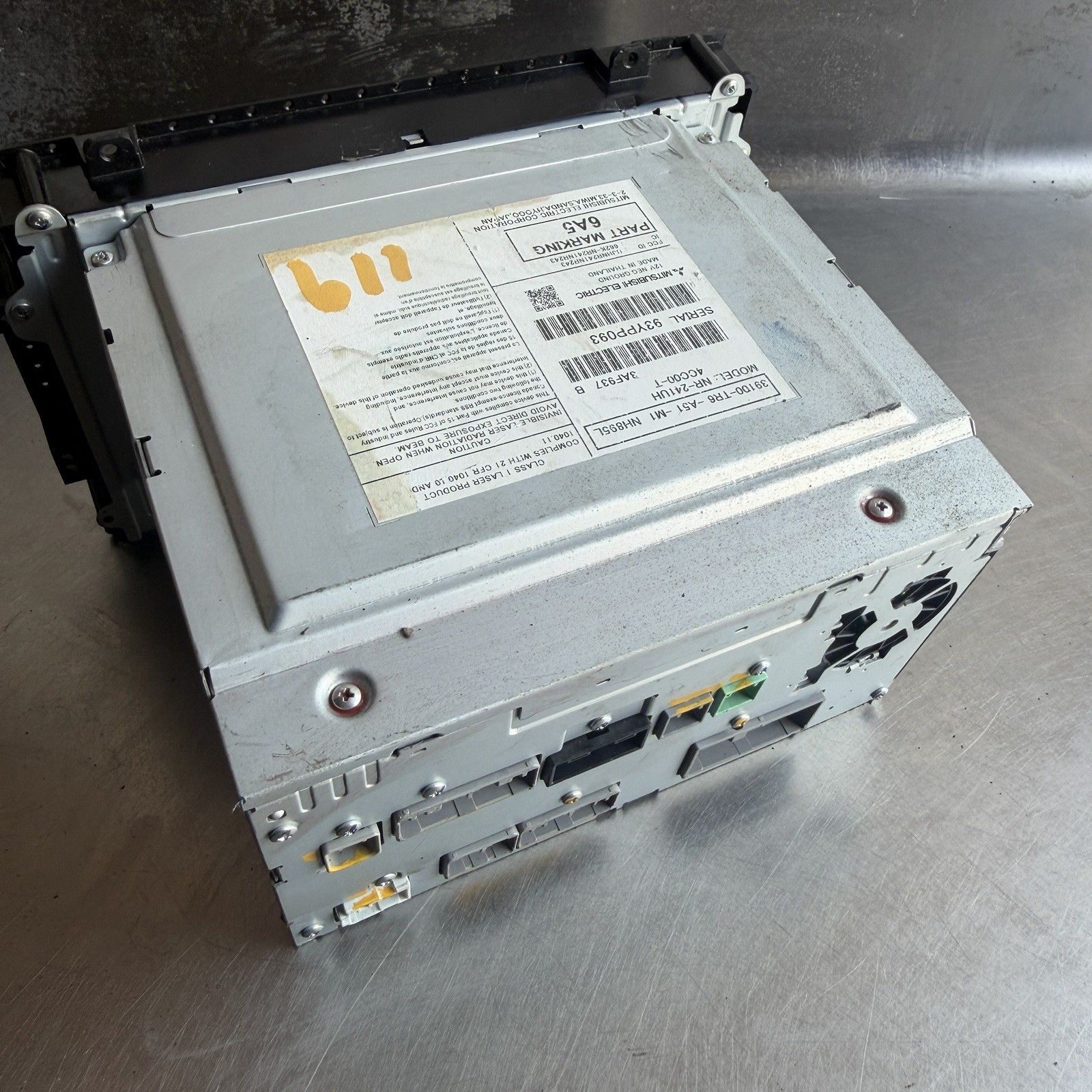 2014-2016 HONDA CIVIC AM FM MP3 CD RADIO RECEIVER SCREEN 39100-TR6-A51-M1 OEM