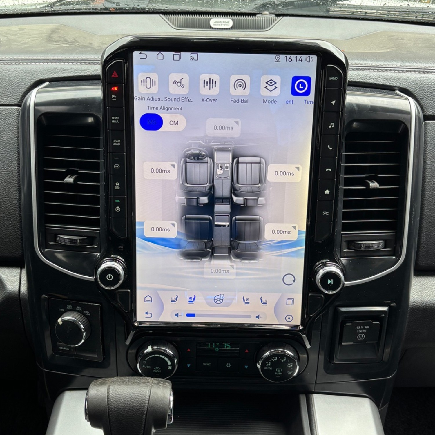 14.5″Radio carplay For Dodge RAM 1500 2500 3500 2008-2013 navigation A/C Player