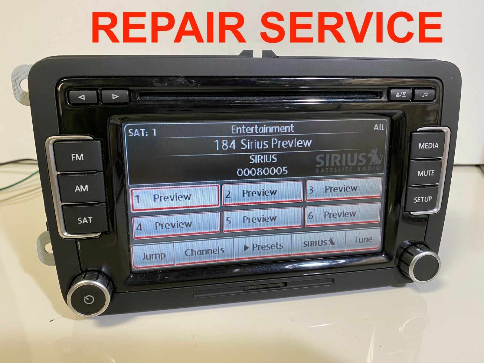 REPAIR YOUR 2009-2017 VW Volkswagen OEM 6 CD changer Radio RCD-510 RCD510