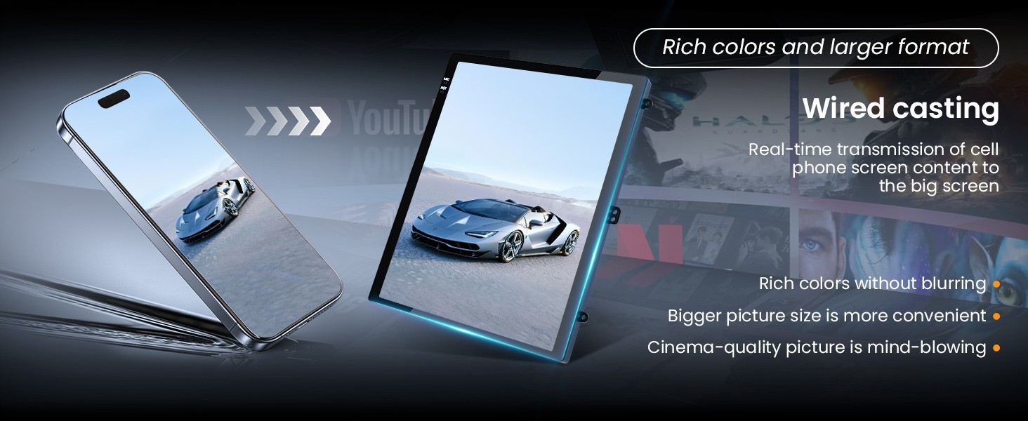 Car Radio Stereo Carplay For 2013-2018 Cadillac ATS/XTS/SRX/CTS Auto Mirror Link