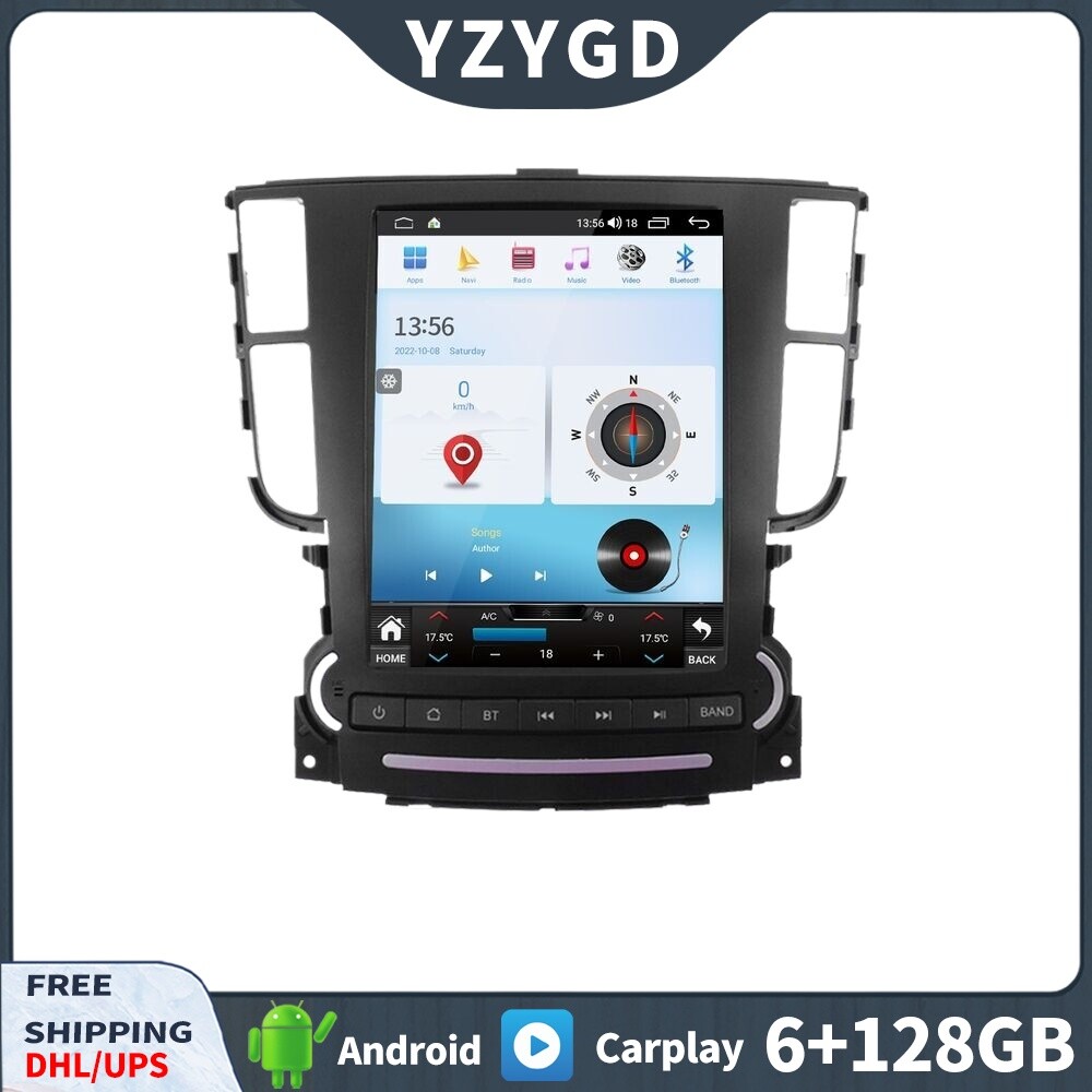 For Acura TL 2004-2008 Android Carplay Car Radio Stereo GPS Multimedia Stereo 4G