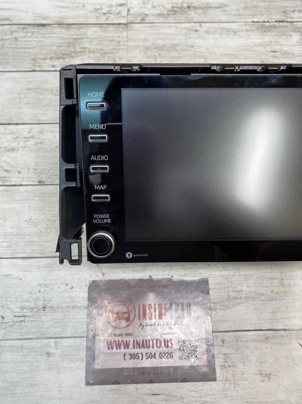 Toyota Corolla radio am fm 21 display screen & receiver sed assy OEM 8614012610