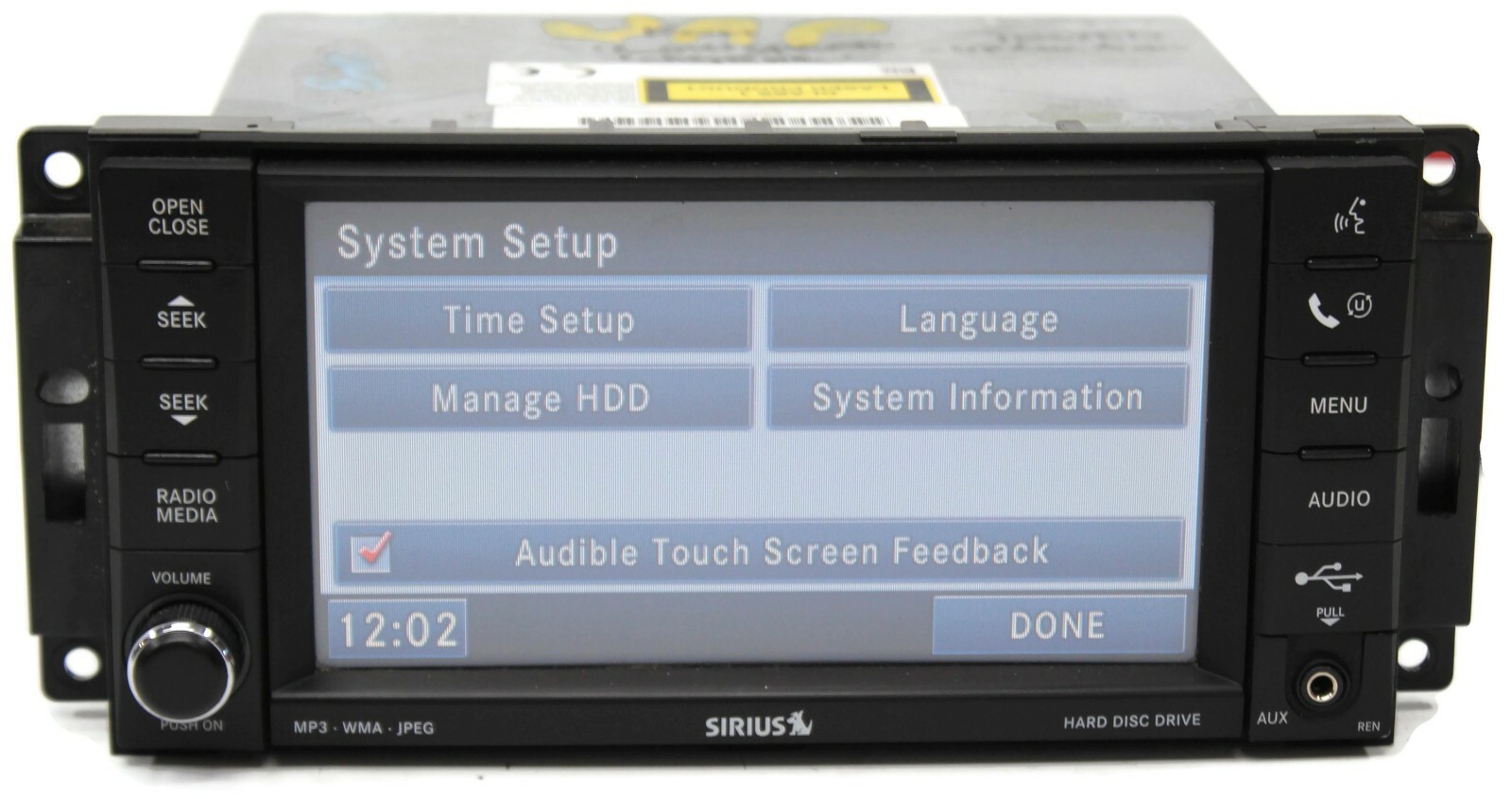 2007-2014 Jeep Chrysler Dodge REN MyGig HIGH Speed Radio Cd Player P05064879AG
