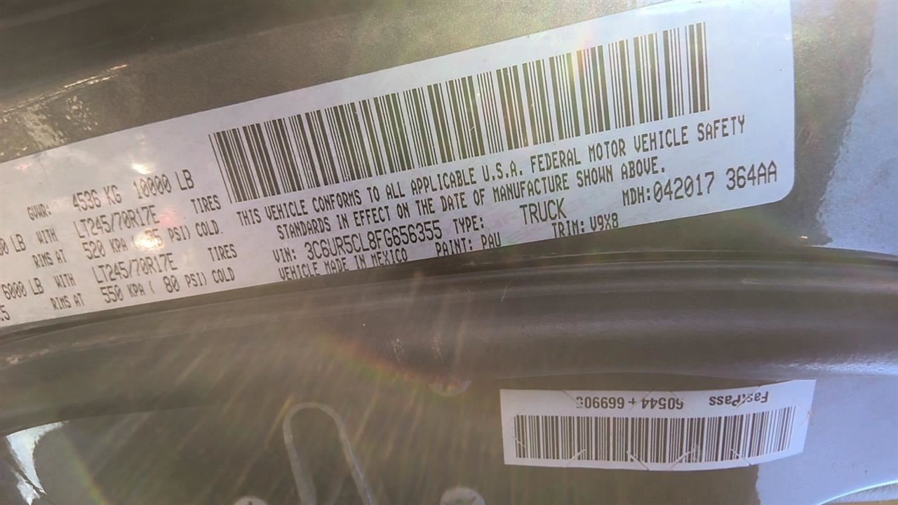 Audio Equipment Radio Receiver Sirius Fits 15-16 DODGE 1500 PICKUP 31843202
