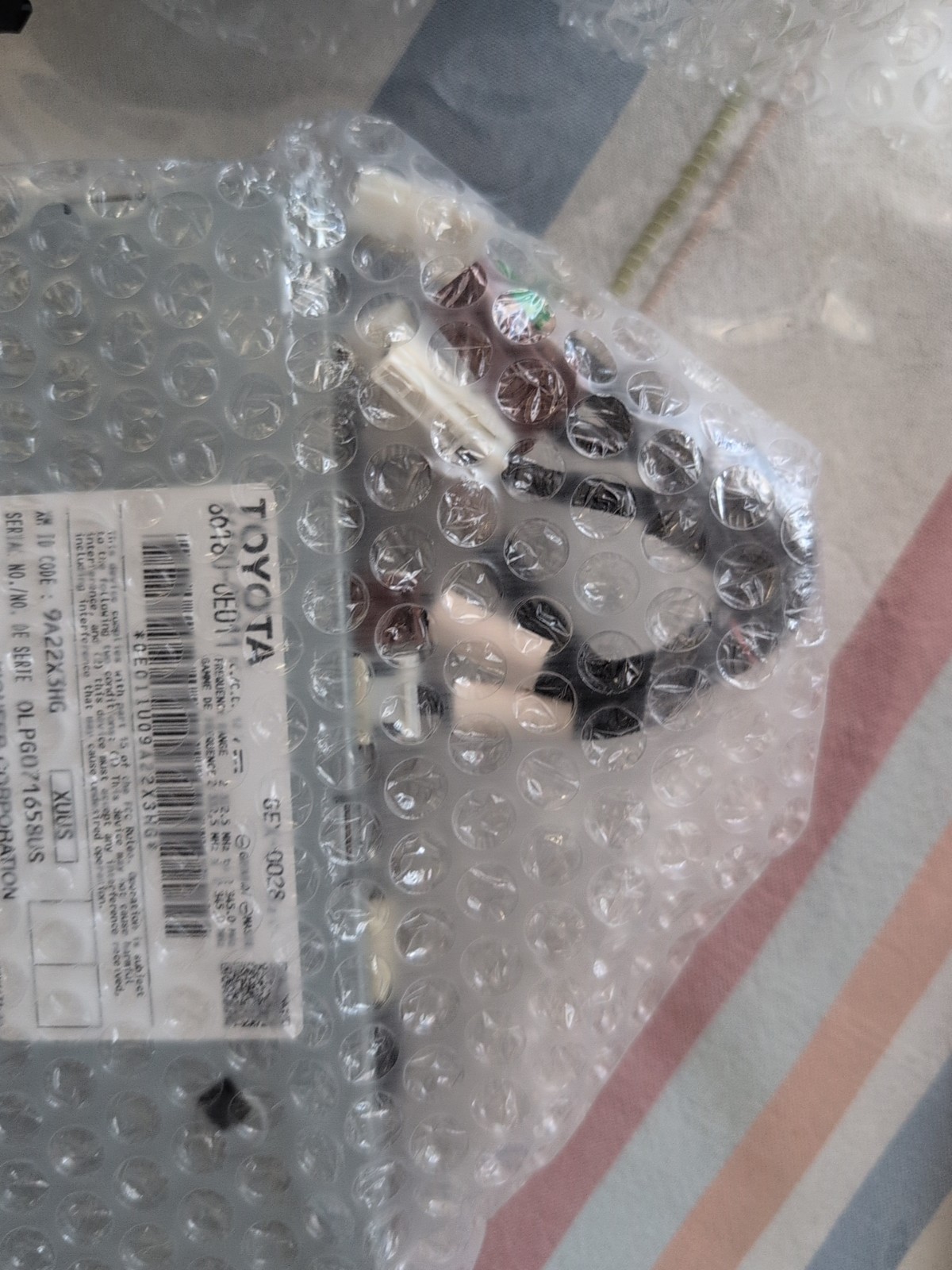 TOYOTA 86180-0E011 Radio Control Unit GEX-0028zt -like new!