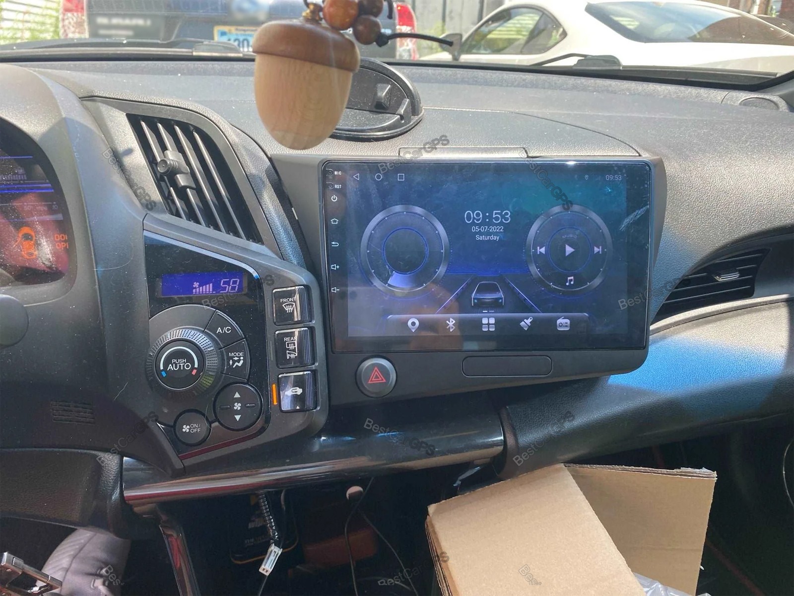 Android 15 CarPlay Stereo touch screen Radio GPS Navi For Honda CRZ CR-Z 2010-16