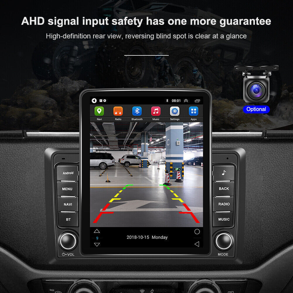 For Jeep Wrangler JK 2007-2018 Wireless Car play Stereo Radio Android 13 GPS NAV